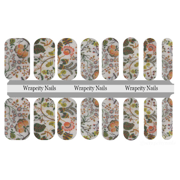 Vintage Tapestry Nail Wrap