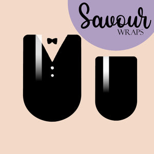 What The Tux Savour Nail Wrap