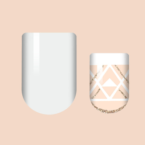 White Out Nail Wrap