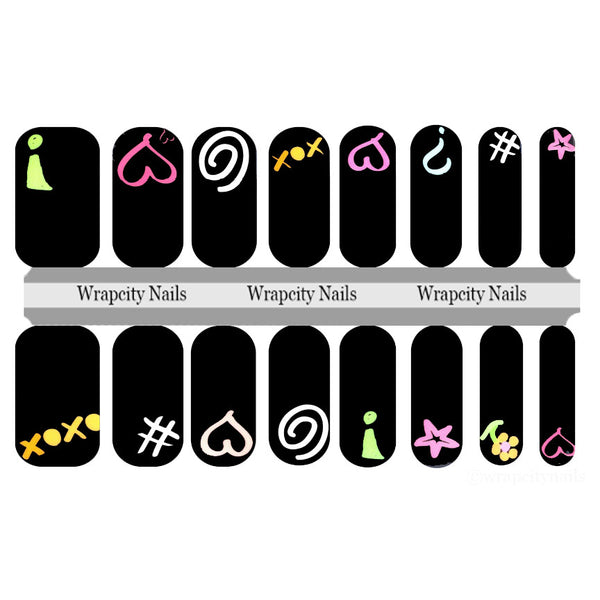 Will You Be Mine? Nail Wrap
